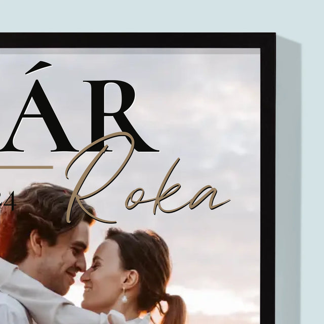 Obálka Časopisu: Pár Roka - Zarámováná Tlač 30X40 (Vertikálne)