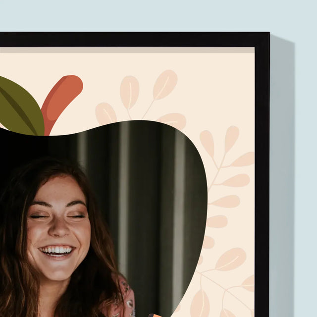 Fotografia A Podpis: Učiteľka - Zarámováná Tlač 30X40 (Vertikálne)