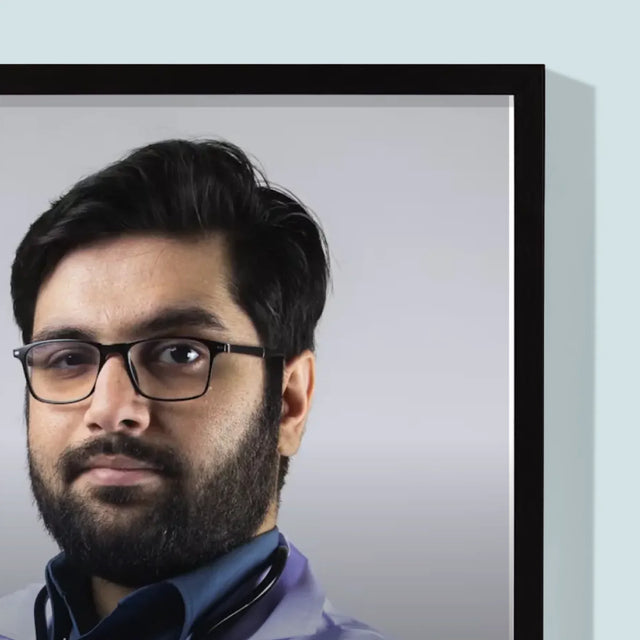 Fotografia A Podpis: Lekár Definícia - Zarámováná Tlač 30X40 (Vertikálne)