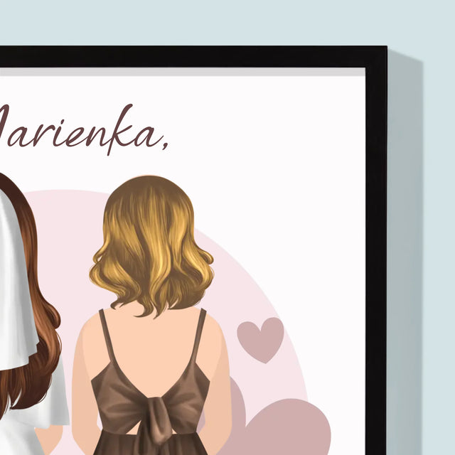 Tvorenie Postavy: Svedkyňa - Zarámováná Tlač 30X40 (Vertikálne)