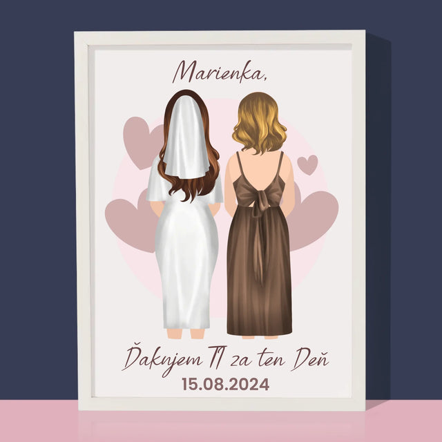 Tvorenie Postavy: Svedkyňa - Zarámováná Tlač 30X40 (Vertikálne)