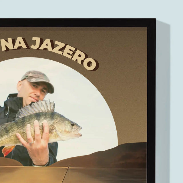 Fotografia A Podpis: Idem Na Jazero - Zarámováná Tlač 30X40 (Vertikálne)