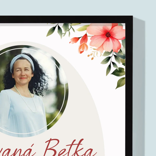 Fotografia A Podpis: Najlepší Dôchodok - Zarámováná Tlač 30X40 (Vertikálne)