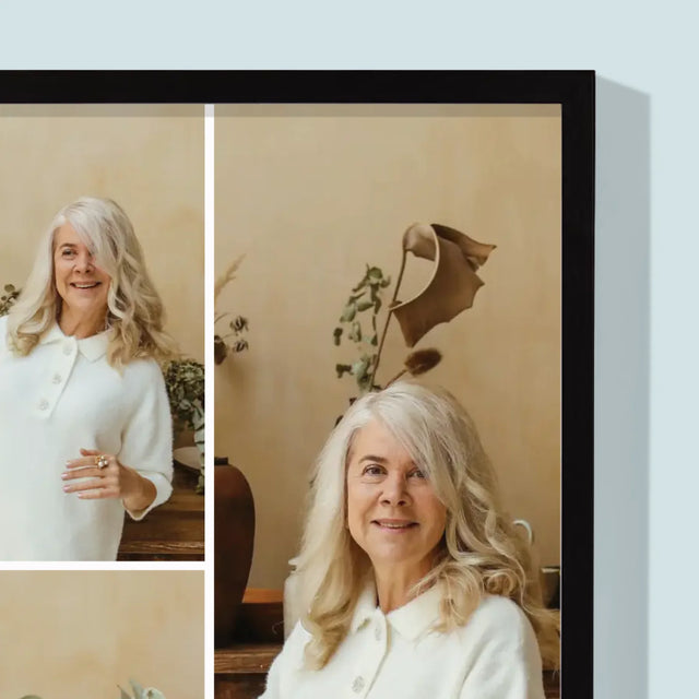 Fotokoláž: Najlepší Dôchodok - Zarámováná Tlač 30X40 (Vertikálne)