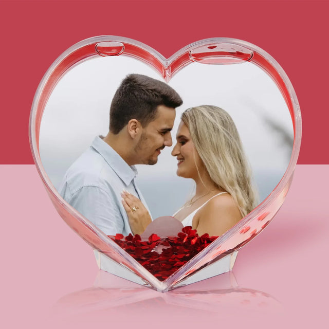 Fotografia: Tvoja Fotografia - Snehová Guľa - Srdce