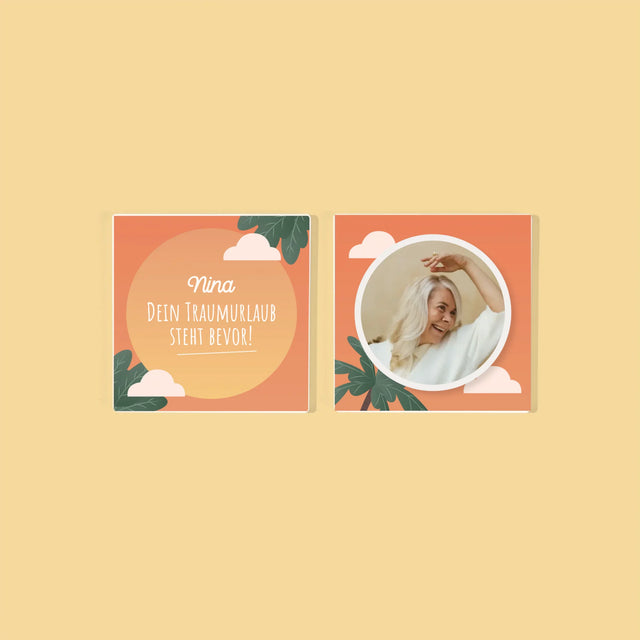 Fotokolaż: Wymarzony Odpoczynek - Podkładki Pod Kubki | DE