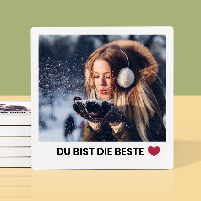 Zdjęcie i Podpis: Pozytywne Myśli - Podkładki Pod Kubki | DE