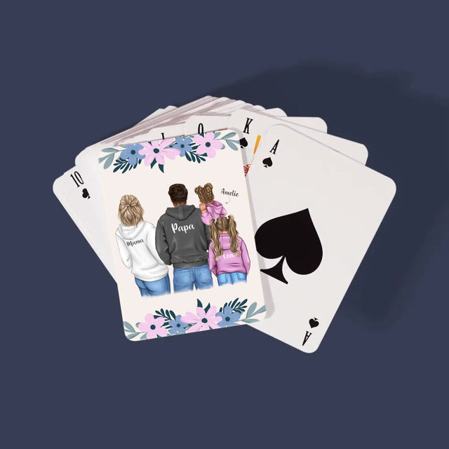 Kreator Postaci: Rodzina z Dziećmi - Karty Do Gry | DE