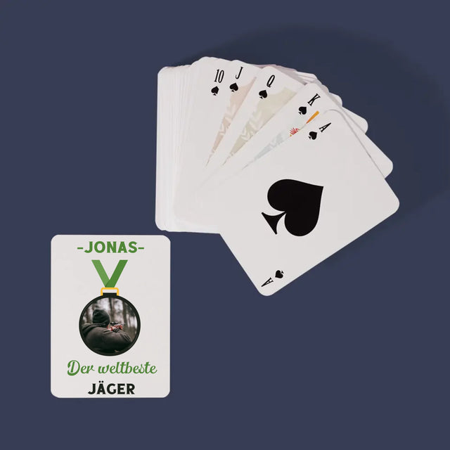 Zdjęcie I Podpis: Myśliwy Na Medal - Karty Do Gry | DE