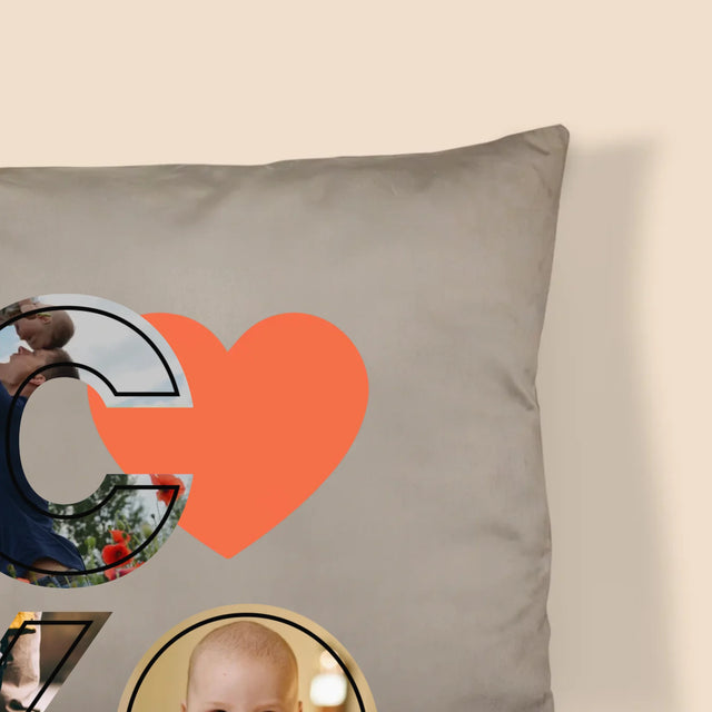 Fotokoláž: Ocko Je Najlepší - Vankúš