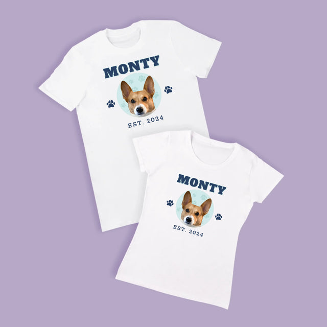 Tvoja Postava: Tvoj Pes Varsity - Tričká Pre Pár