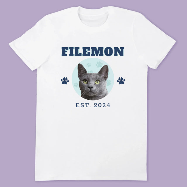 Tvoja Postava: Tvoja Mačka Varsity - Tričká Pre Pár