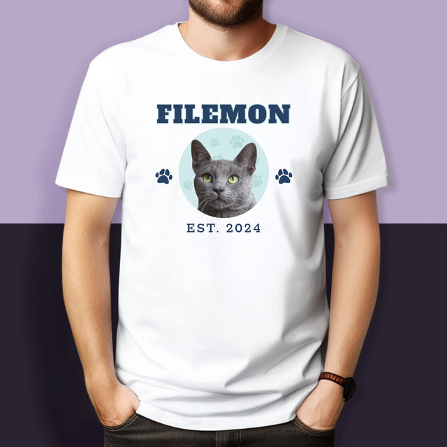 Tvoja Postava: Tvoja Mačka Varsity - Tričká Pre Pár