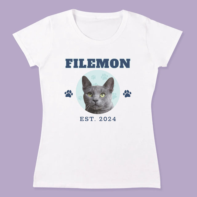 Tvoja Postava: Tvoja Mačka Varsity - Tričká Pre Pár