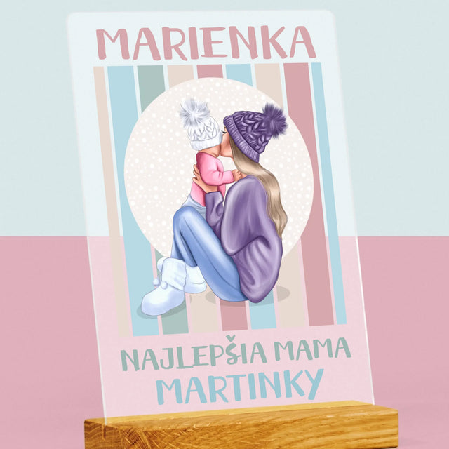 Tvorenie Postavy: Najlepšia Mama - Tlač Na Akrylové Sklo