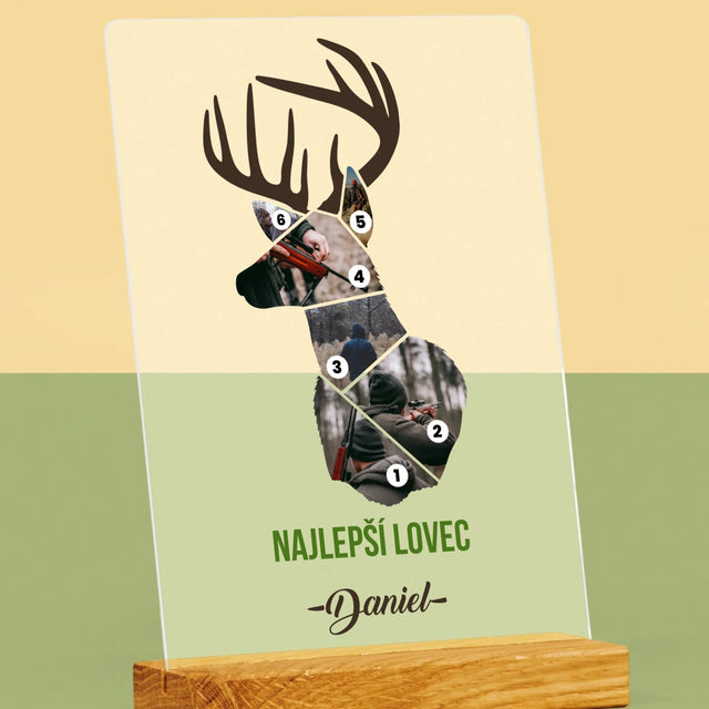 Tvar Z Fotografií: Najlepší Lovec - Tlač Na Akrylové Sklo