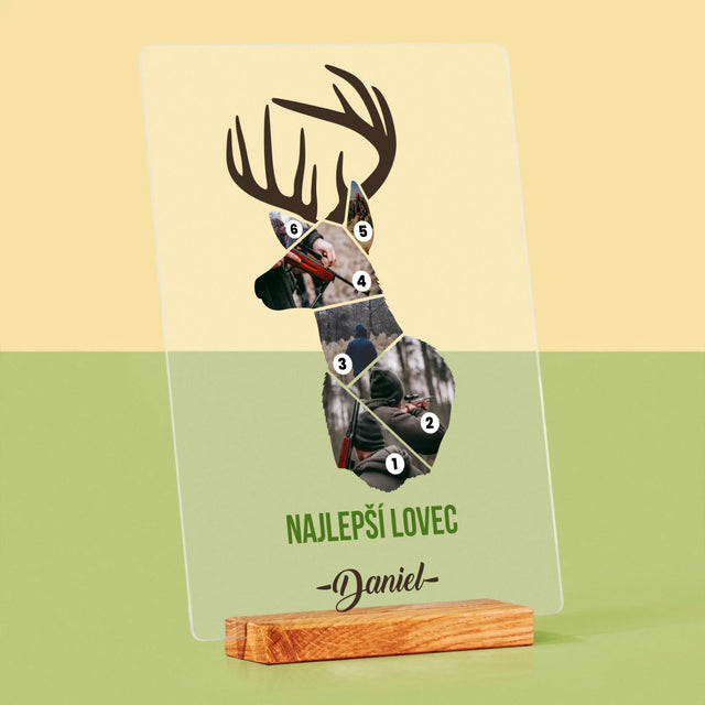 Tvar Z Fotografií: Najlepší Lovec - Tlač Na Akrylové Sklo
