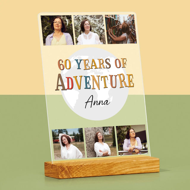 Fotokoláž: 60 Years Of Adventure - Tlač Na Akrylové Sklo