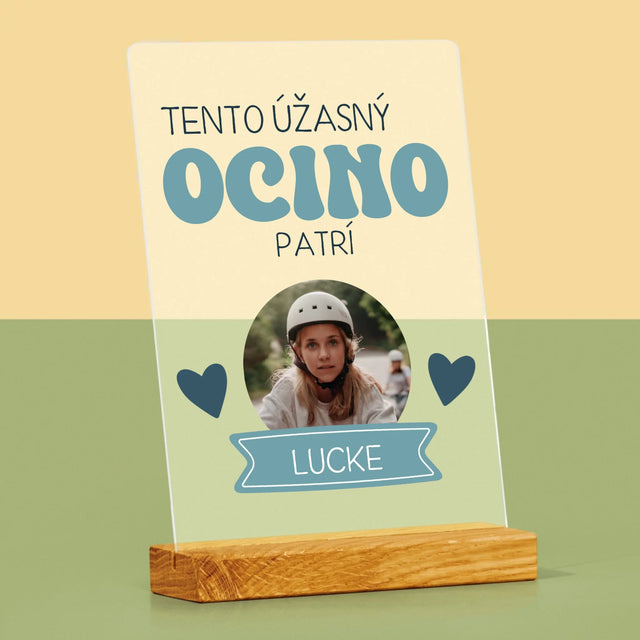 Fotografia A Podpis: Ocino Patrí - Tlač Na Akrylové Sklo