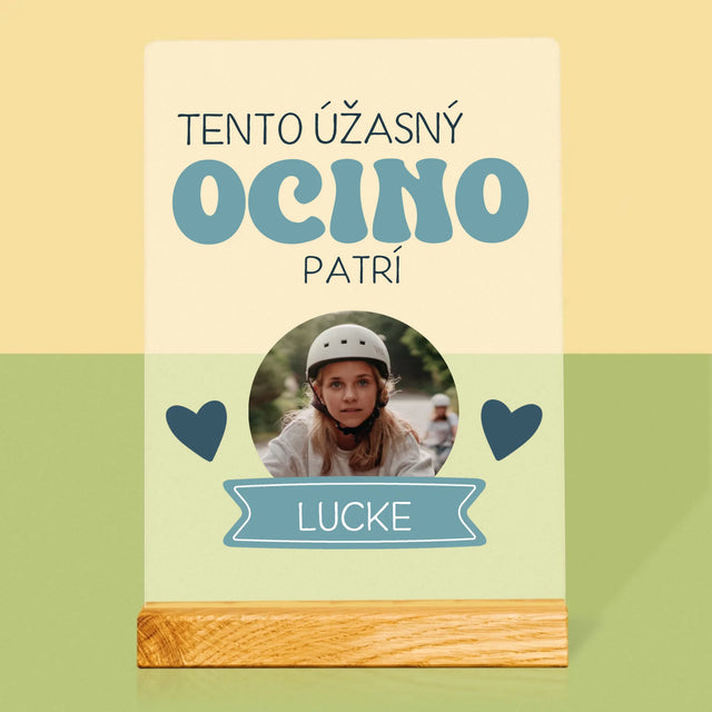 Fotografia A Podpis: Ocino Patrí - Tlač Na Akrylové Sklo