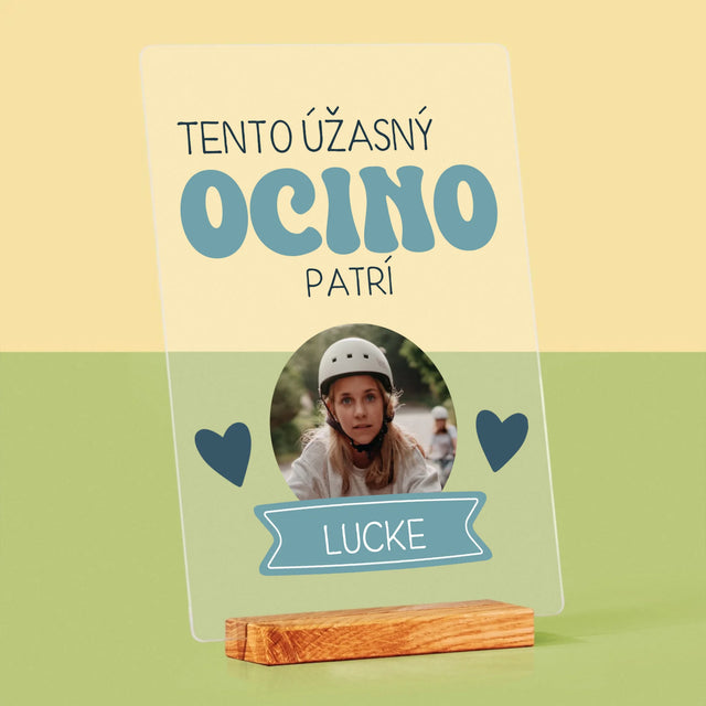 Fotografia A Podpis: Ocino Patrí - Tlač Na Akrylové Sklo