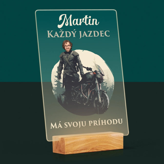 Tvoja Postava: Každý Jazdec - Tlač Na Akrylové Sklo