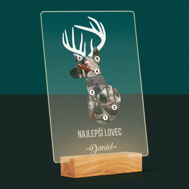 Tvar Z Fotografií: Najlepší Lovec - Tlač Na Akrylové Sklo