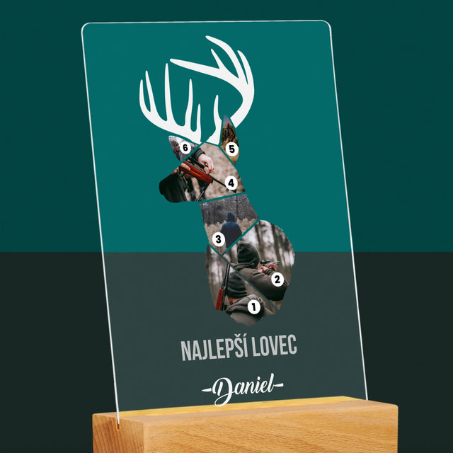 Tvar Z Fotografií: Najlepší Lovec - Tlač Na Akrylové Sklo