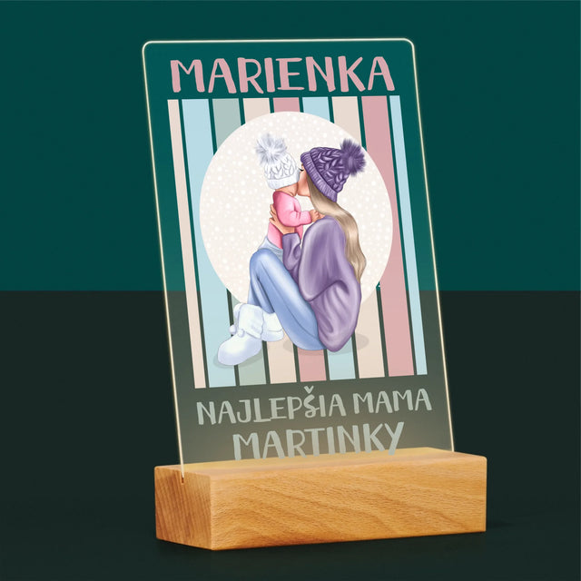 Tvorenie Postavy: Najlepšia Mama - Tlač Na Akrylové Sklo