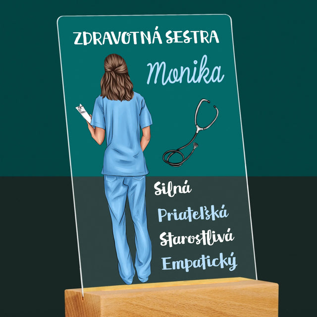 Tvorenie Postavy: Vlastnosti Zdravotnej Sestry - Tlač Na Akrylové Sklo