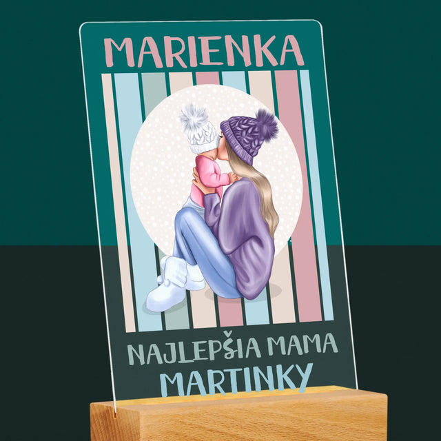 Tvorenie Postavy: Najlepšia Mama - Tlač Na Akrylové Sklo