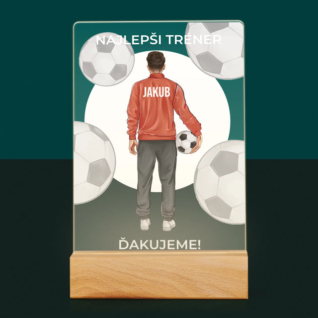 Tvorenie Postavy: Najlepší Tréner - Tlač Na Akrylové Sklo