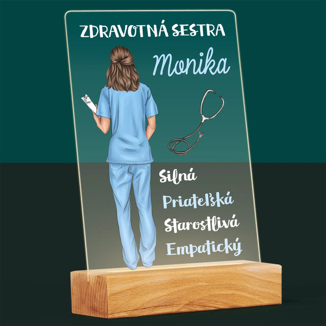 Tvorenie Postavy: Vlastnosti Zdravotnej Sestry - Tlač Na Akrylové Sklo