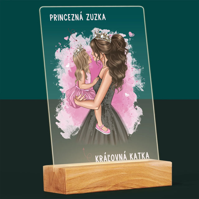 Tvorenie Postavy: Maminkina Princezná - Tlač Na Akrylové Sklo
