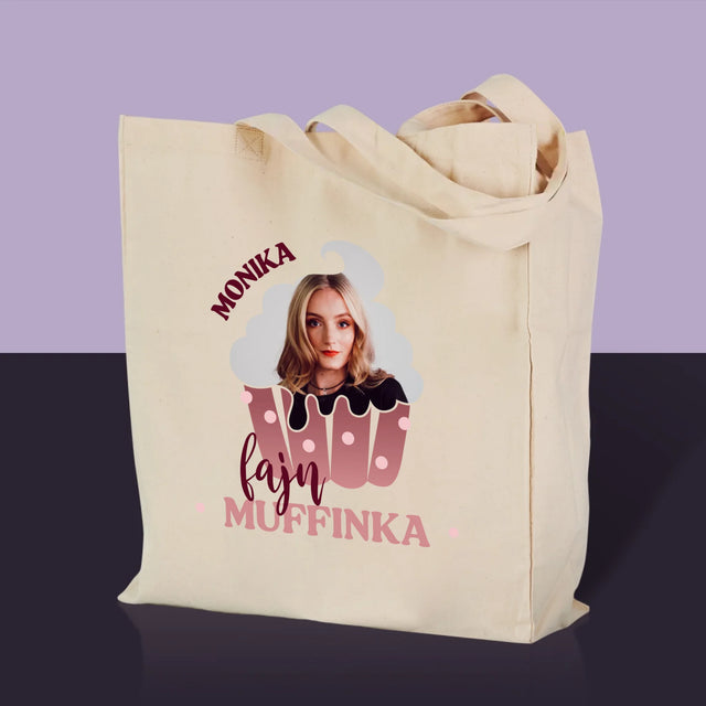 Fotografia A Podpis: Fajn Muffinka - Plátená Taška