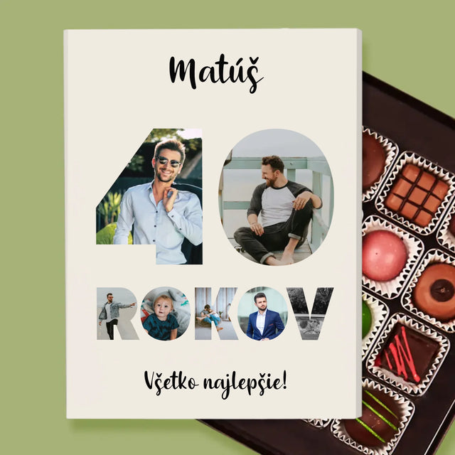 Slovo Z Fotografií: 40 Rokov Z Tvojich Fotografií - Pralinky
