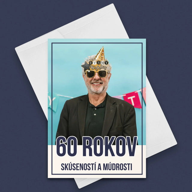 Fotografia A Podpis: 60 Rokov Skúseností A Múdrosti - Kartička S Prianiami