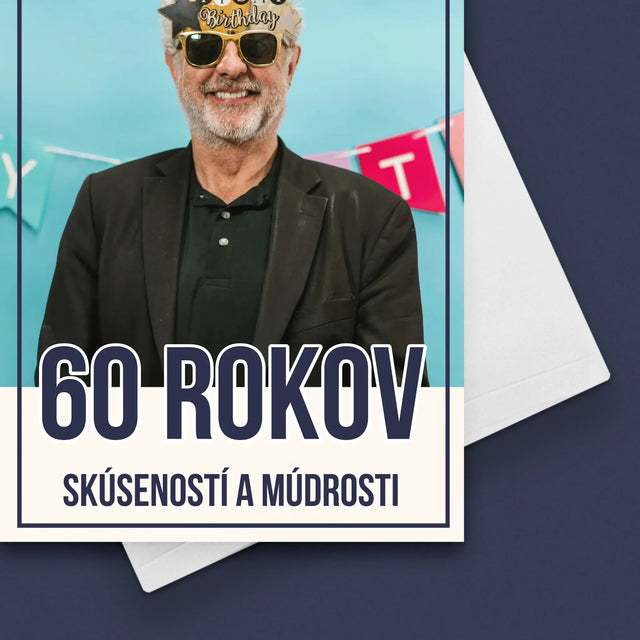 Fotografia A Podpis: 60 Rokov Skúseností A Múdrosti - Kartička S Prianiami