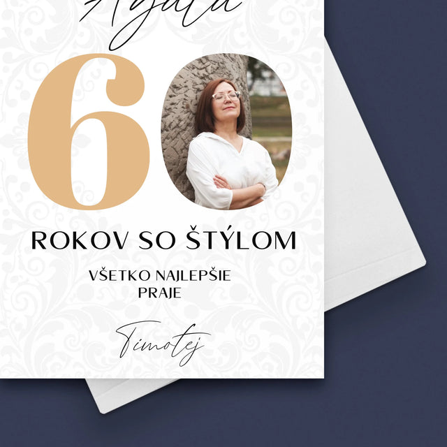 Fotografia A Podpis: 60 Rokov So Štýlom - Kartička S Prianiami
