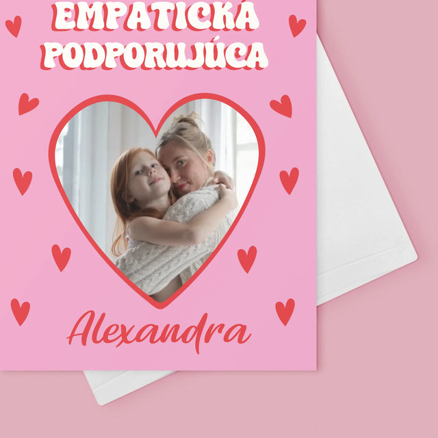 Fotografia A Podpis: Vlastnosti Maminky - Kartička S Prianiami