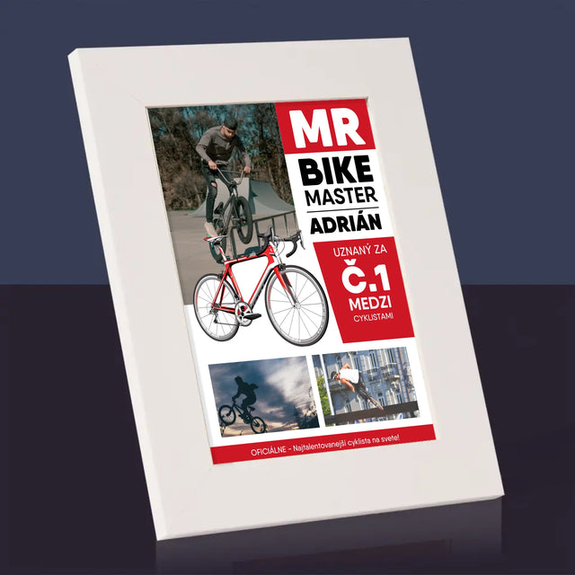 Obálka Časopisu: Mr Bike Master - Rámček Na Fotografiu (Vertikálne)