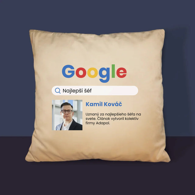 Fotografia A Podpis: Najlepší Šéf Výsledky Google - Vankúš