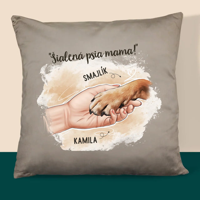 Tvorenie Postavy: Psia Mama - Vankúš