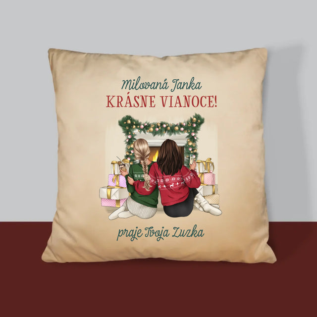 Tvorenie Postavy: Vianočné Kamarátky - Vankúš