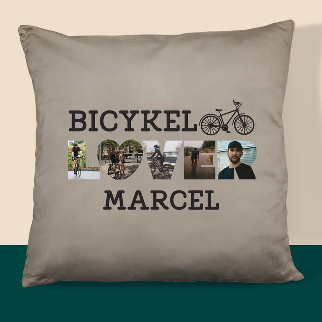 Slovo Z Fotografií: Bicykel Lover - Vankúš
