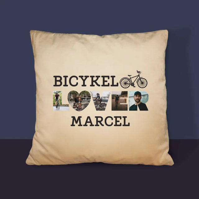 Slovo Z Fotografií: Bicykel Lover - Vankúš
