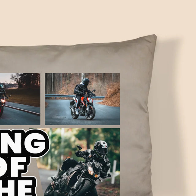 Fotokoláž: King Of The Motorcycle - Vankúš