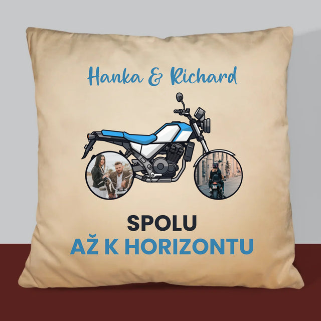 Fotokoláž: Spolu Až K Horizontu - Vankúš