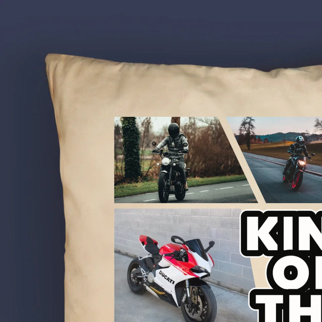 Fotokoláž: King Of The Motorcycle - Vankúš