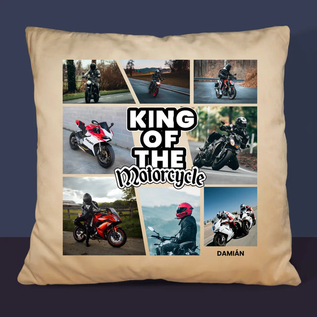 Fotokoláž: King Of The Motorcycle - Vankúš